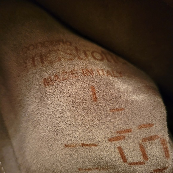 FRYE Oiled Fatigue Suede Leather Buckle Strap Tall Boots 10B JANE Boho Western - Picture 7 of 10